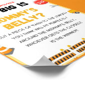 Baby Under Construction Baby Shooting Game-Zeichen Poster (Ecke)