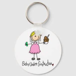 Baby Under Construction T-Shirts und Geschenke Schlüsselanhänger