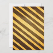 Baby Under Construction Trucks Baby Couples Shower Einladung (Rückseite)