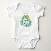 Baby Unicorn Baby Strampler (Vorderseite)