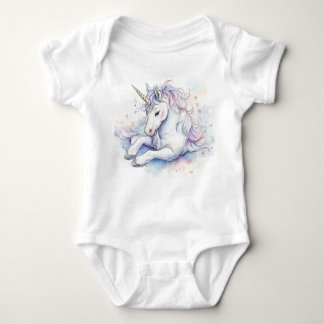 Baby Unicorn Baby Strampler