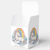 Baby Unicorn Girl Baby Shower Geschenkschachtel (Geöffnet)