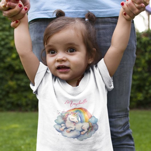 Baby Unicorn Girl Baby T-shirt