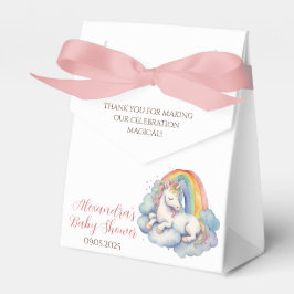 Baby Unicorn Girls Babydusche Geschenkschachtel