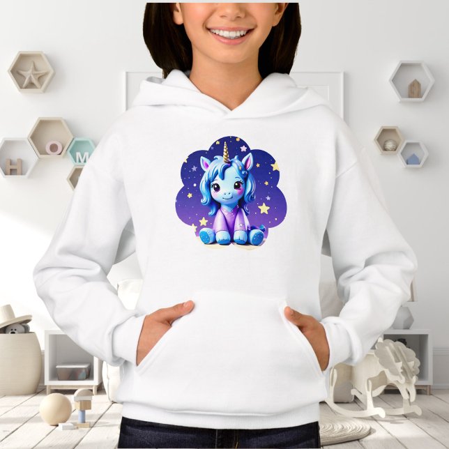 Baby Unicorn in PJ's Hoodie (Von Creator hochgeladen)