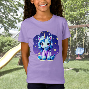 Baby Unicorn in PJ's T - Shirt