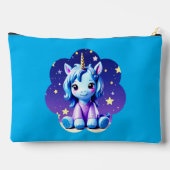 Baby Unicorn in PJ's Zubehörtasche (Rückseite)