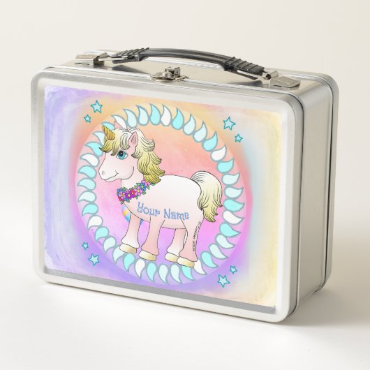 Baby Unicorn Metall Brotdose (Vorderseite)