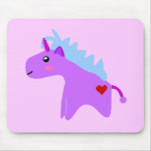 Baby Unicorn Mousepad (Vorne)
