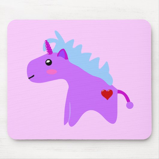 Baby Unicorn Mousepad (Vorne)