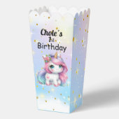 Baby Unicorn Popcorn Boxes Geschenkschachtel (Rückseite)