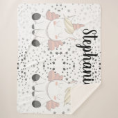 Baby Unicorns Sherpadecke (Vorderseite)
