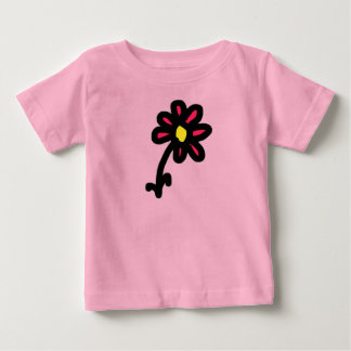 Baby Unisex-T-Shirt Blumen T-shirt