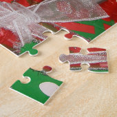 Baby unter dem Weihnachtsbaum Puzzle (Seite)