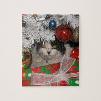 Baby unter dem Weihnachtsbaum Puzzle