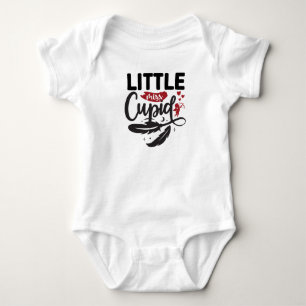 Baby Valentine's Day Little Miss Cupid Strampler