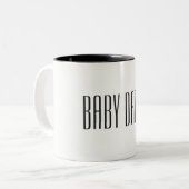 Baby-Vati-Tasse Zweifarbige Tasse (Vorderseite Links)