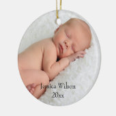 Baby-Verzierung Keramik Ornament (Links)