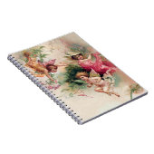 Baby-Vintager Engel-Fee Notizblock (Rechte Seite)