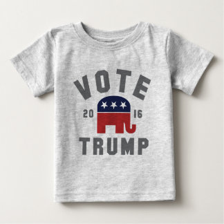 Baby-Vintages Abstimmungs-Trumpf-Shirt 2016 Baby T-shirt