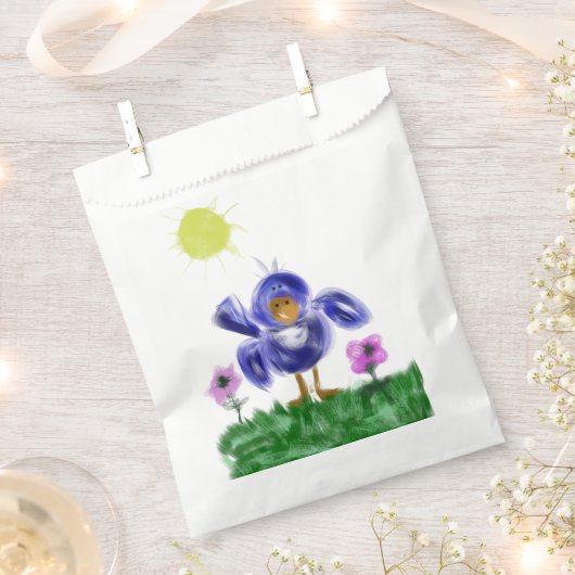 Baby-Vogel Geschenktütchen (Ausgeschnitten)