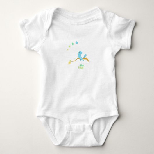 Baby-Vogel-Strampler Baby Strampler (Vorderseite)