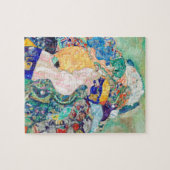 Baby von Gustav Klimt Malerei Art Jigsaw Puzzle (Horizontal)