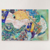 Baby von Gustav Klimt Malerei Art Jigsaw Puzzle (Horizontal)