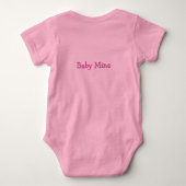 Baby von mir strampler (Rückseite)