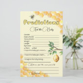 Baby-Vorhersagen | Baby Showspiel (Stehend Vorderseite)