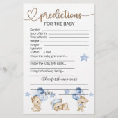 Baby-Vorhersagen | Baby Showspiel (Vorderseite)