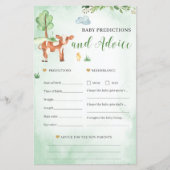 Baby Vorhersagen und Ratgeber Karte Baby Duwer Spi (Vorderseite)