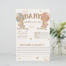 Baby-Vorhersagen und Ratschläge Spiel tragen Ballo