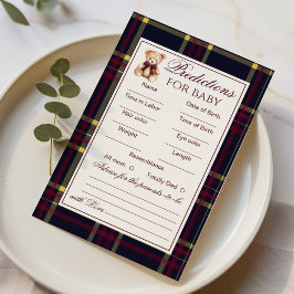 Baby Vorhersagen und Ratschläge Teddy Bären Red ka