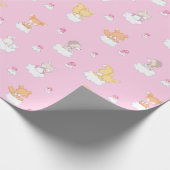 Baby-Wald Geschenkpapier (Ecke)