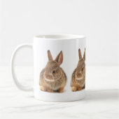 Baby-Waldkaninchen-Kaninchen Kaffeetasse (Links)
