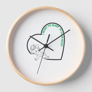 BABY WALL CLOCK UHR