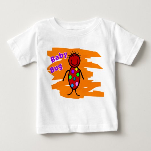 Baby-Wanzen-Säuglings-T - Shirt--Entzückender Baby T-shirt (Vorderseite)