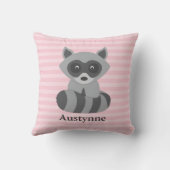 Baby-Waschbär Kissen (Rückseite)