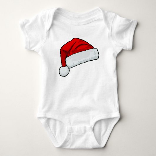 Baby Weihnachtsmann  Strampler (Vorderseite)