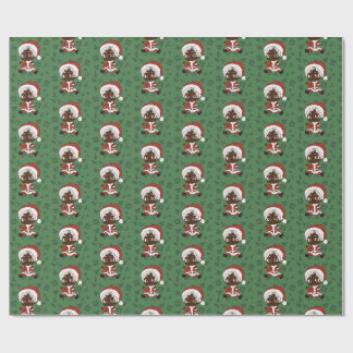 Baby-Weihnachtsmann (Version 1) Geschenkpapier