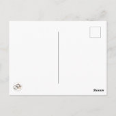 Baby Werewolf mit Candy Basket Postcard Postkarte (Rückseite)