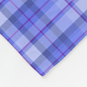 Baby Westie BLAST Kariert Fleece Blanket (Ecke)