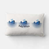 Baby Whale Crib oder Nursing Pillow Lendenkissen (Rückseite)