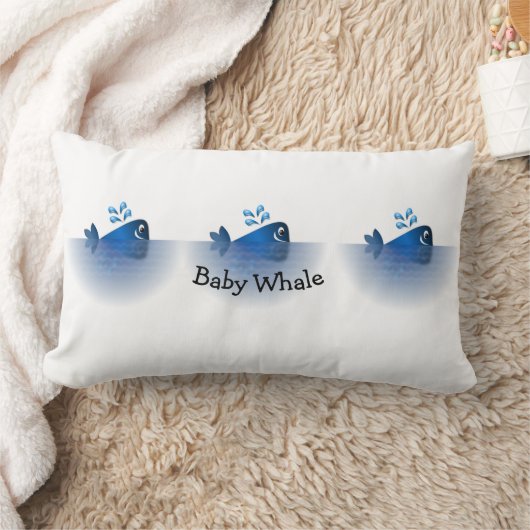 Baby Whale Crib oder Nursing Pillow Lendenkissen (Decke)
