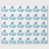 Baby Whale Geschenkpapier (Flach)