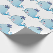 Baby Whale Geschenkpapier (Ecke)