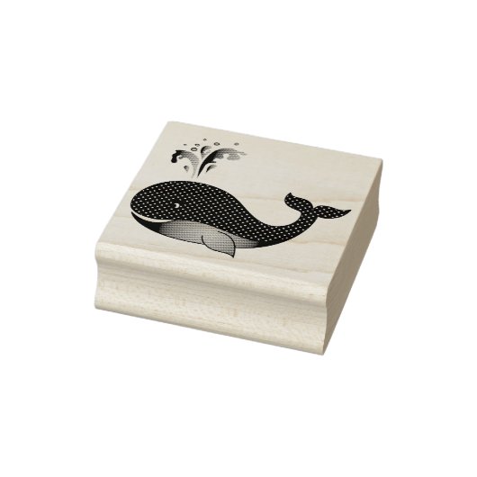 Baby Whale Gummistempel (Stempel)