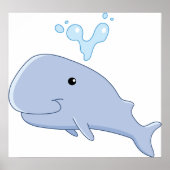 Baby Whale Poster (Vorne)