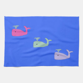 Baby Whale Trio Handtuch